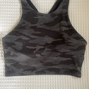 ATHLETA camo pattern sports bra size XL